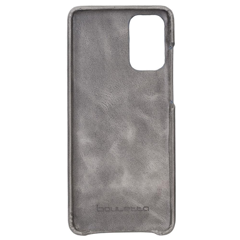 Samsung S20 Series Fully Covering Leather Back Cover Case