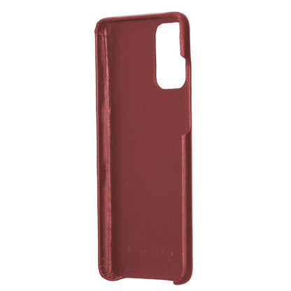 Samsung S20 Series Fully Covering Leather Back Cover Case