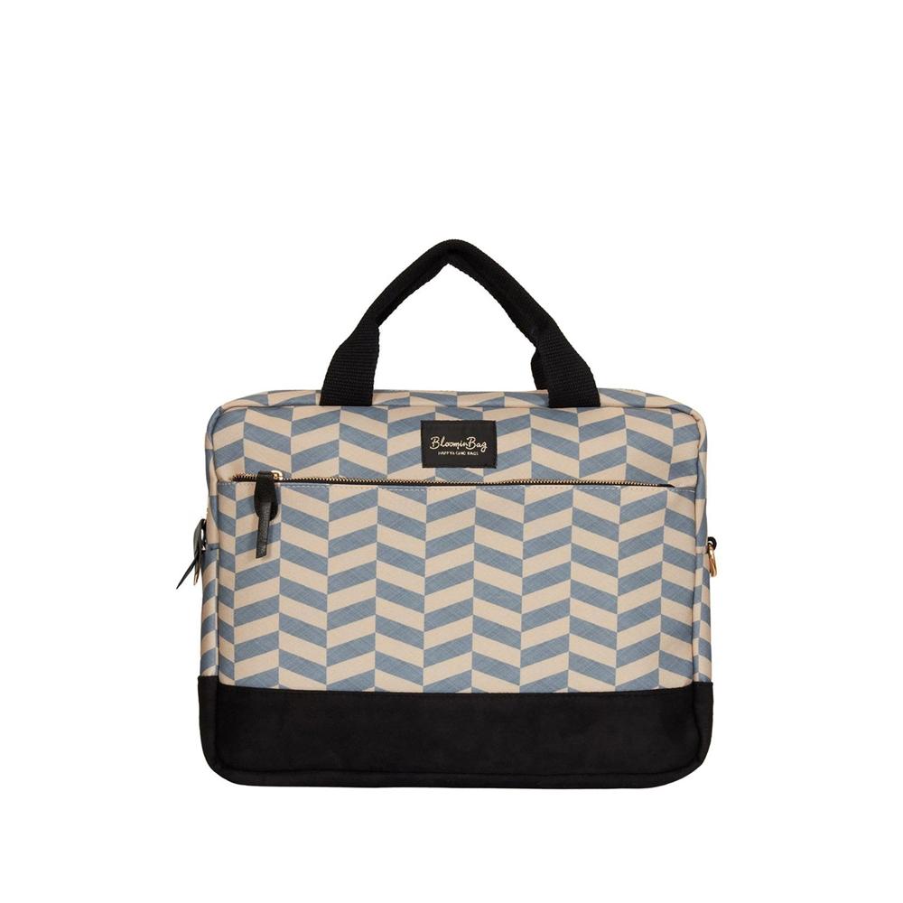 Smokey Chevron 13-14 inch Laptop / MacBook Bag