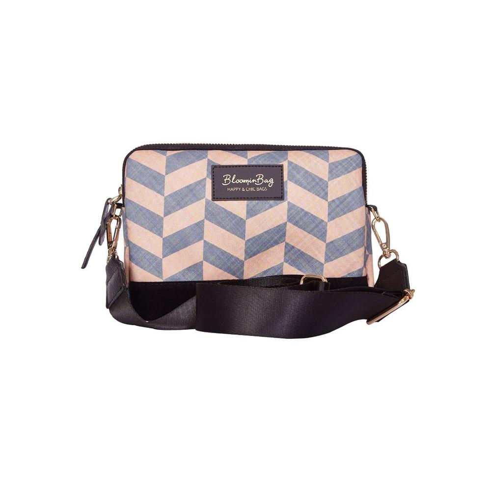 Smokey Chevron Crossbody Bag