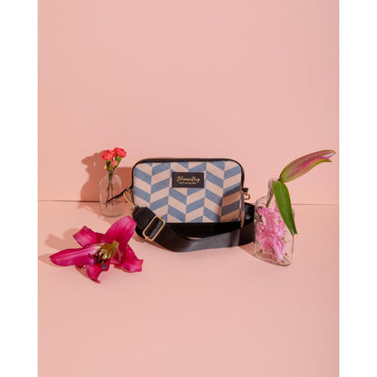 Smokey Chevron Crossbody Bag