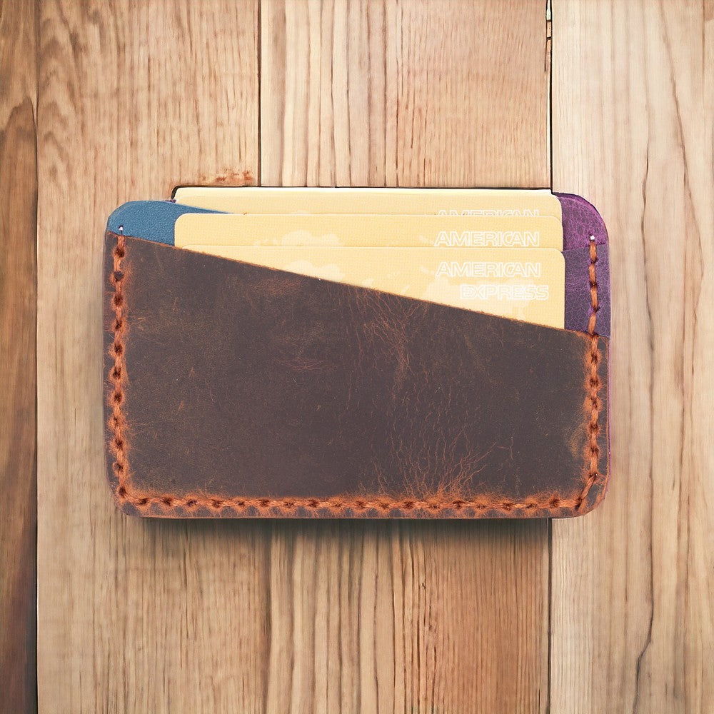 Carte Geniune Leather Card Holder