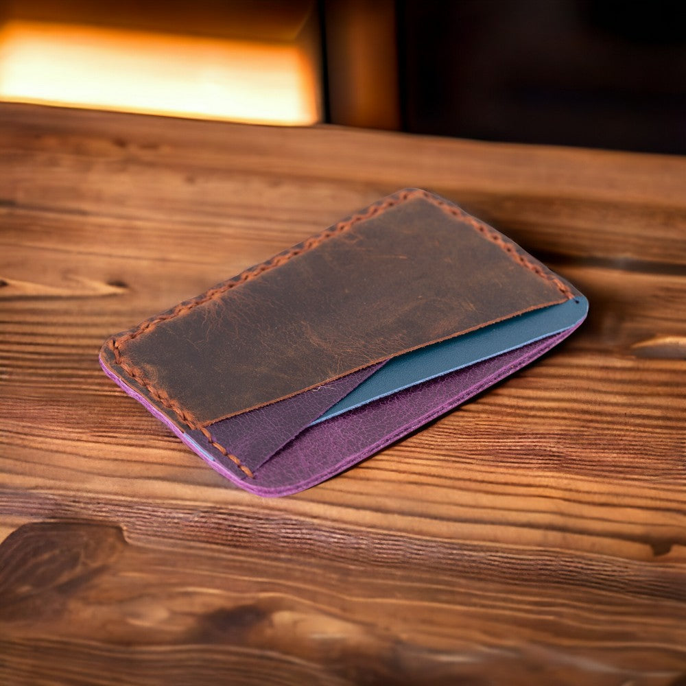 Carte Geniune Leather Card Holder