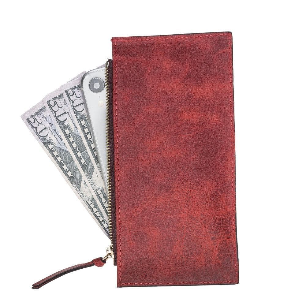 Women's Leather Clutch Bag & Wallet - The Stitched Cow