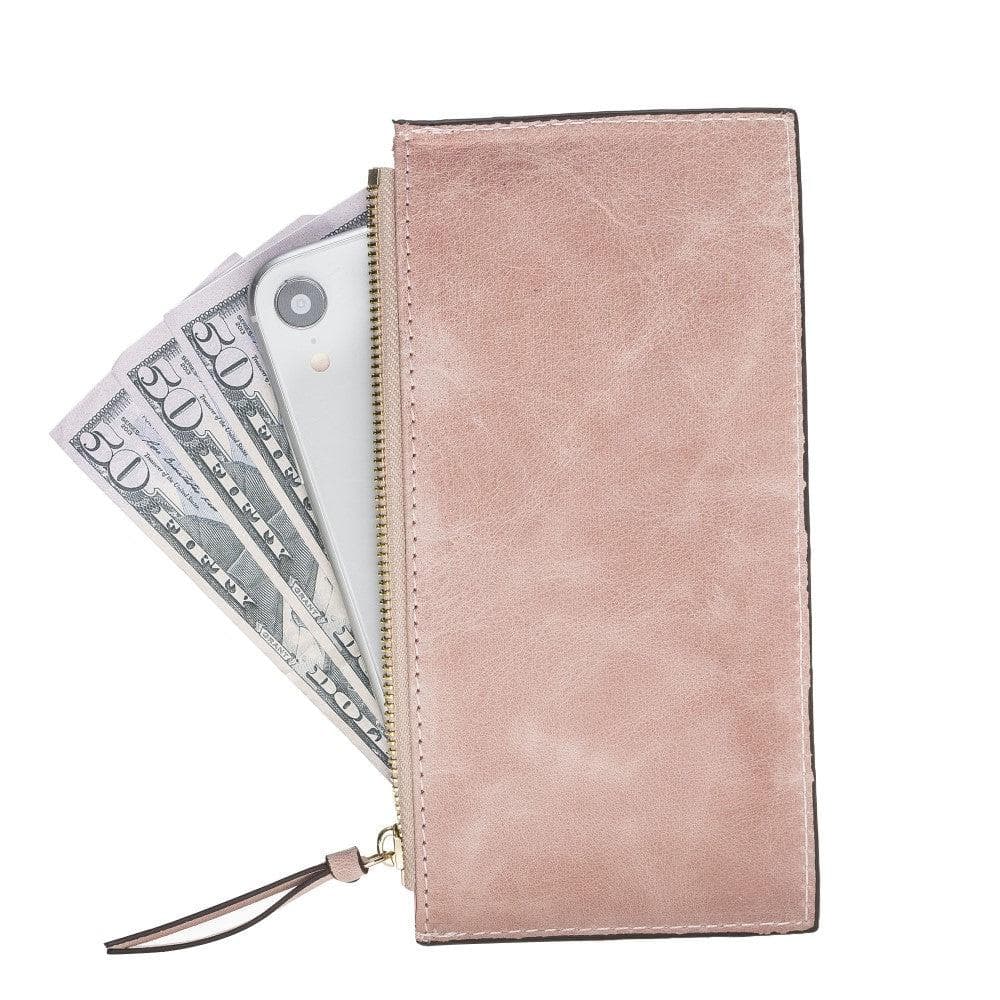 Women's Leather Clutch Bag & Wallet - The Stitched Cow