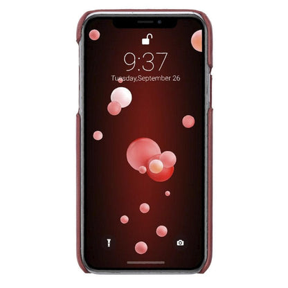 Ultimate Holder Genuine Leather Back Cover for iPhone X Series