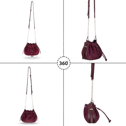 Valentina Suede Leather Women's Bag
