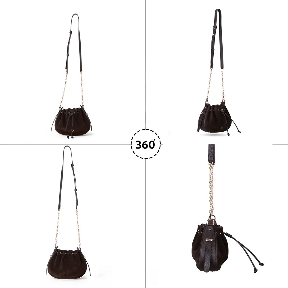 Valentina Suede Leather Women's Bag