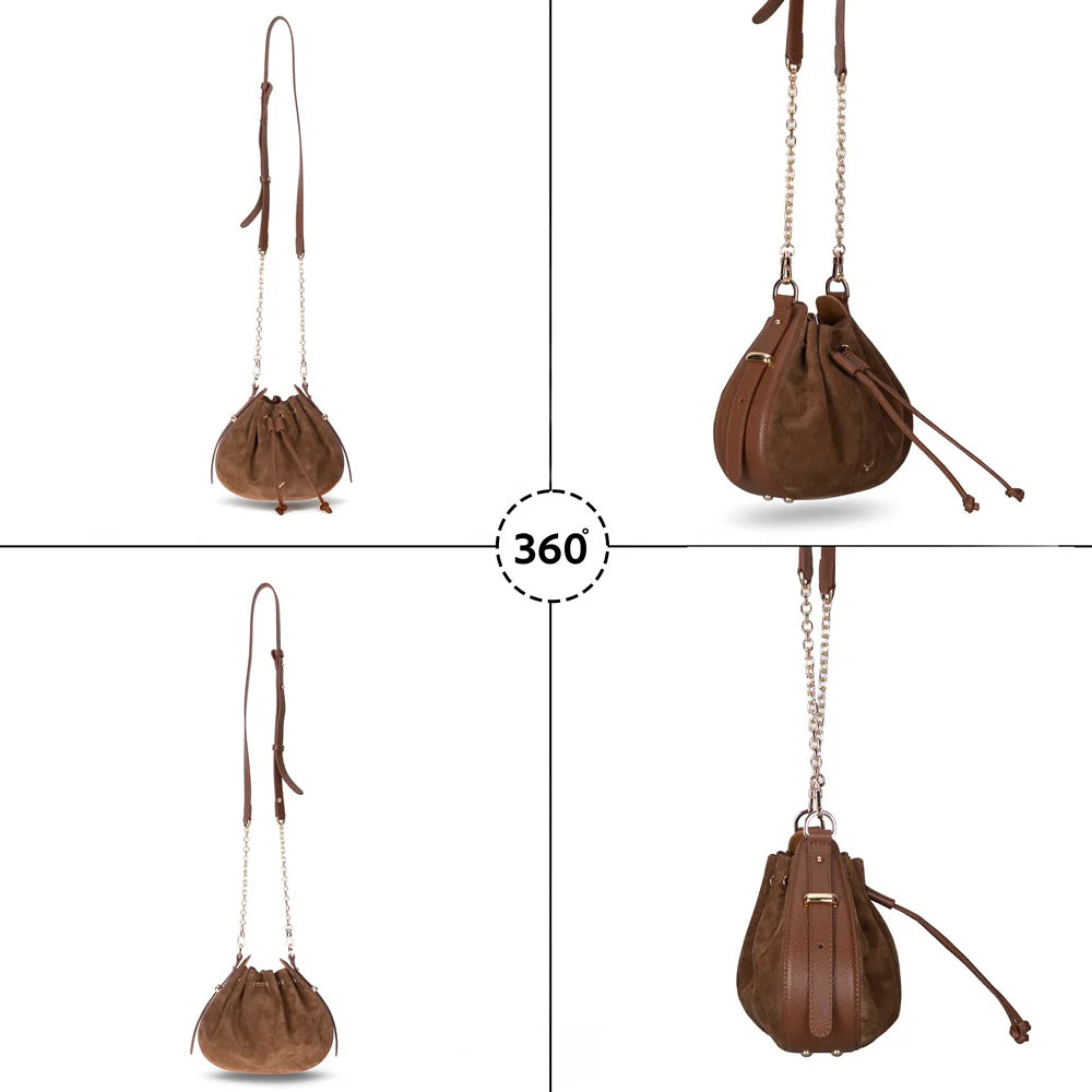 Valentina Suede Leather Women's Bag