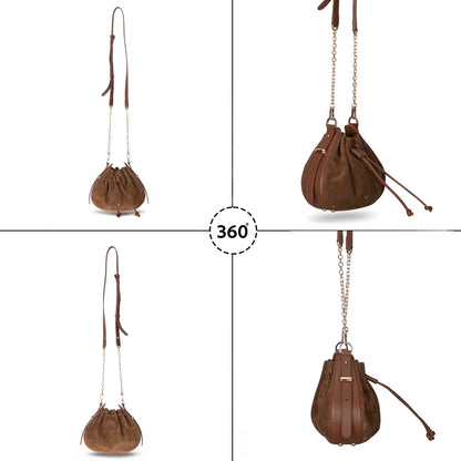 Valentina Suede Leather Women's Bag