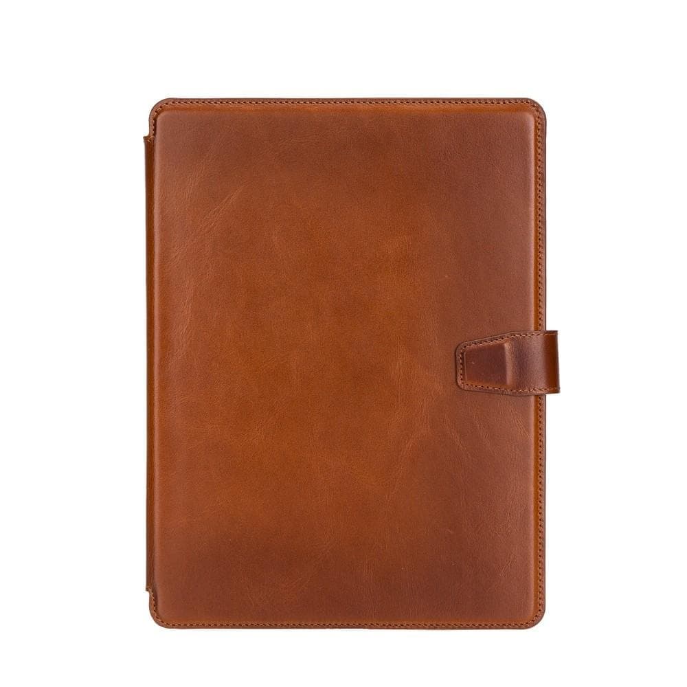 Eto iPad 10.2" 8th Generation Genuine Leather Wallet Case