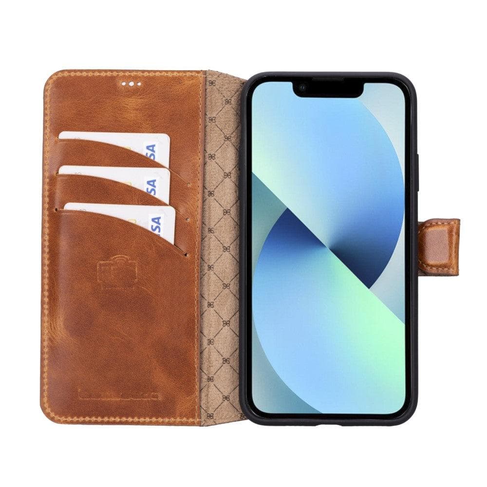 Wallet Folio with ID Slot Leather Wallet Case For Apple iPhone 11 Series