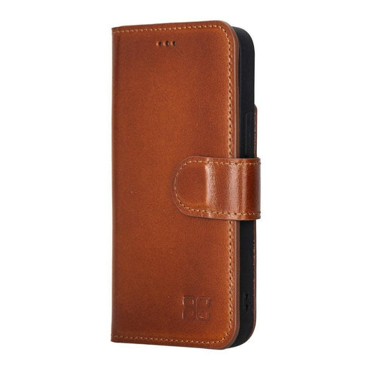 Wallet Case Series iPhone 13 Series / Non-Detachable Genuine Leather Wallet Case
