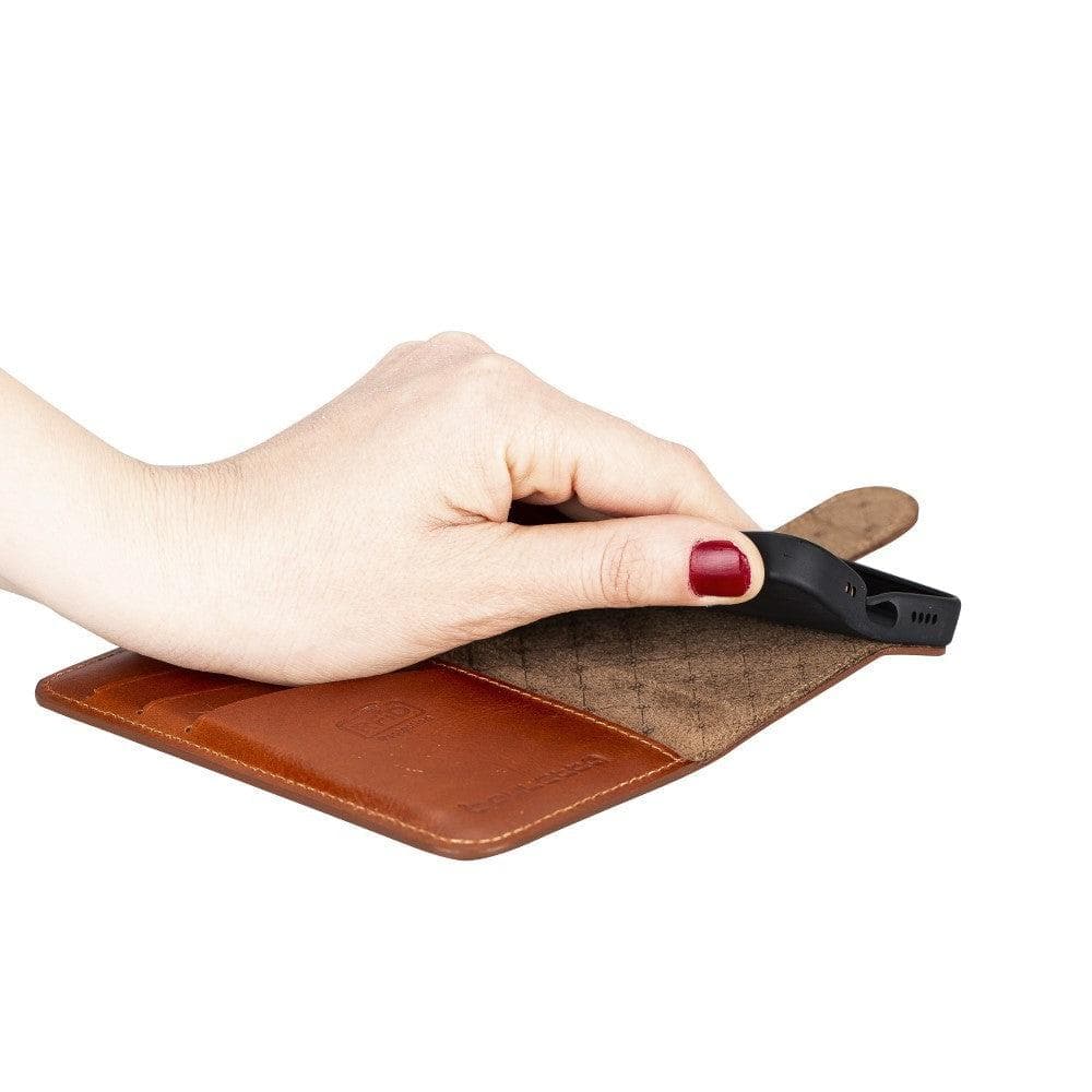 Wallet Case  Series Non-Detachable Genuine Leather Wallet Case - WC