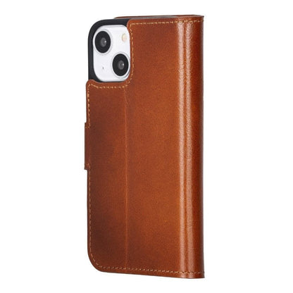 Wallet Case  Series Non-Detachable Genuine Leather Wallet Case - WC