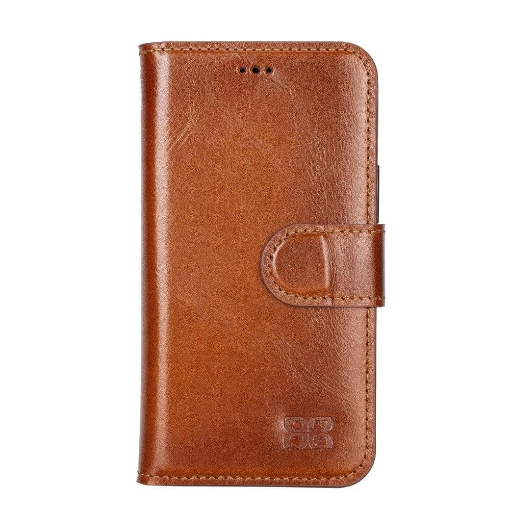 Wallet Case  Series Non-Detachable Genuine Leather Wallet Case - WC