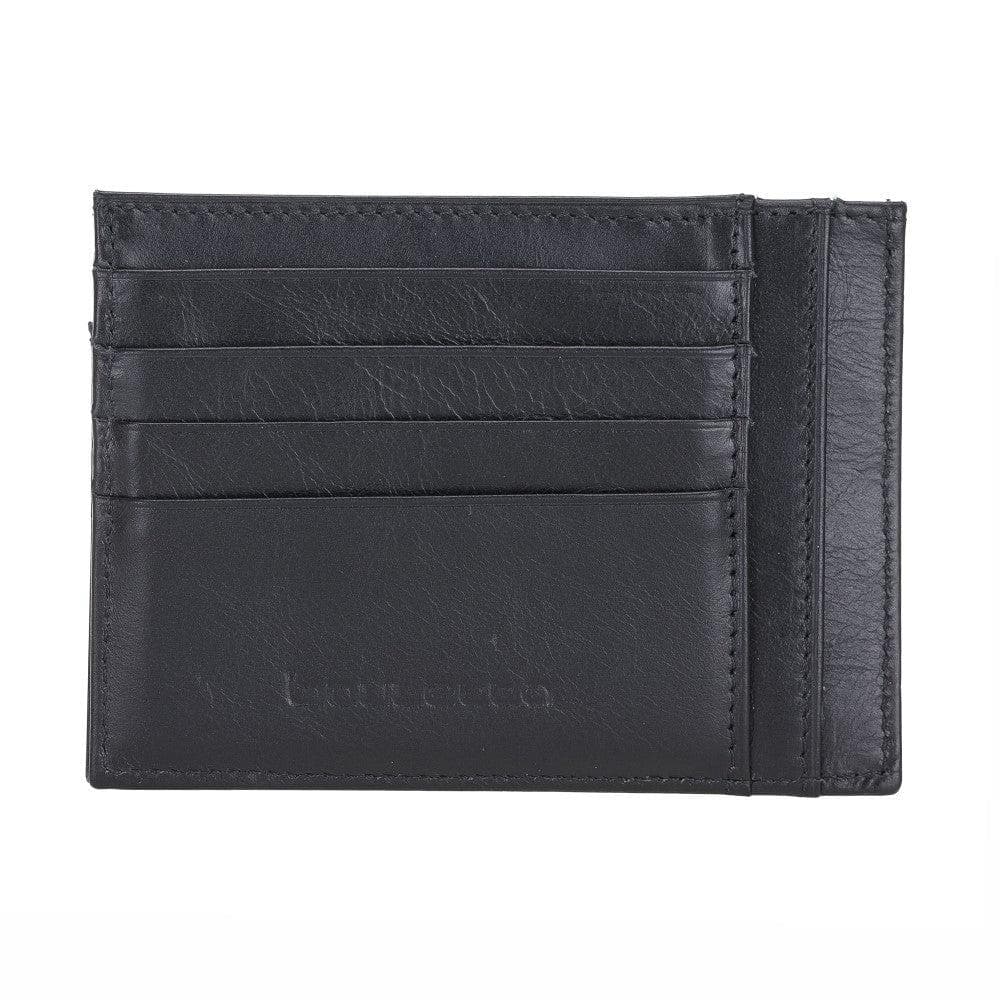 Leather Slim Card Holder Wallet with Coin Slot - The Stitched Cow