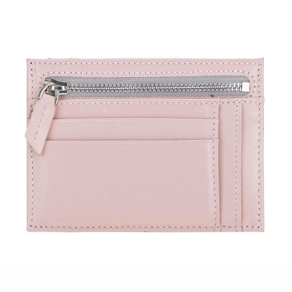 Leather Slim Card Holder Wallet with Coin Slot - The Stitched Cow