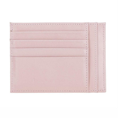 Leather Slim Card Holder Wallet with Coin Slot - The Stitched Cow